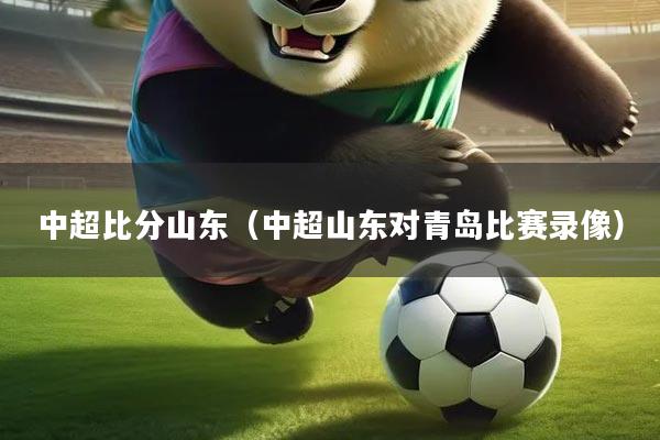 中超比分山东（中超山东对青岛比赛录像）