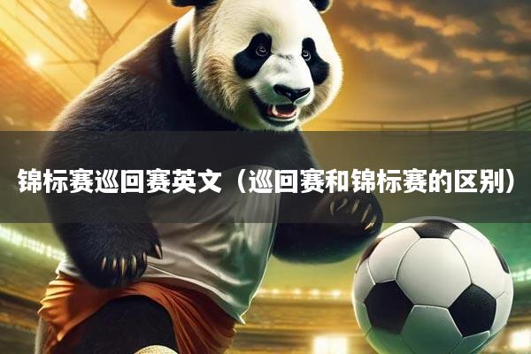 锦标赛巡回赛英文（巡回赛和锦标赛的区别）